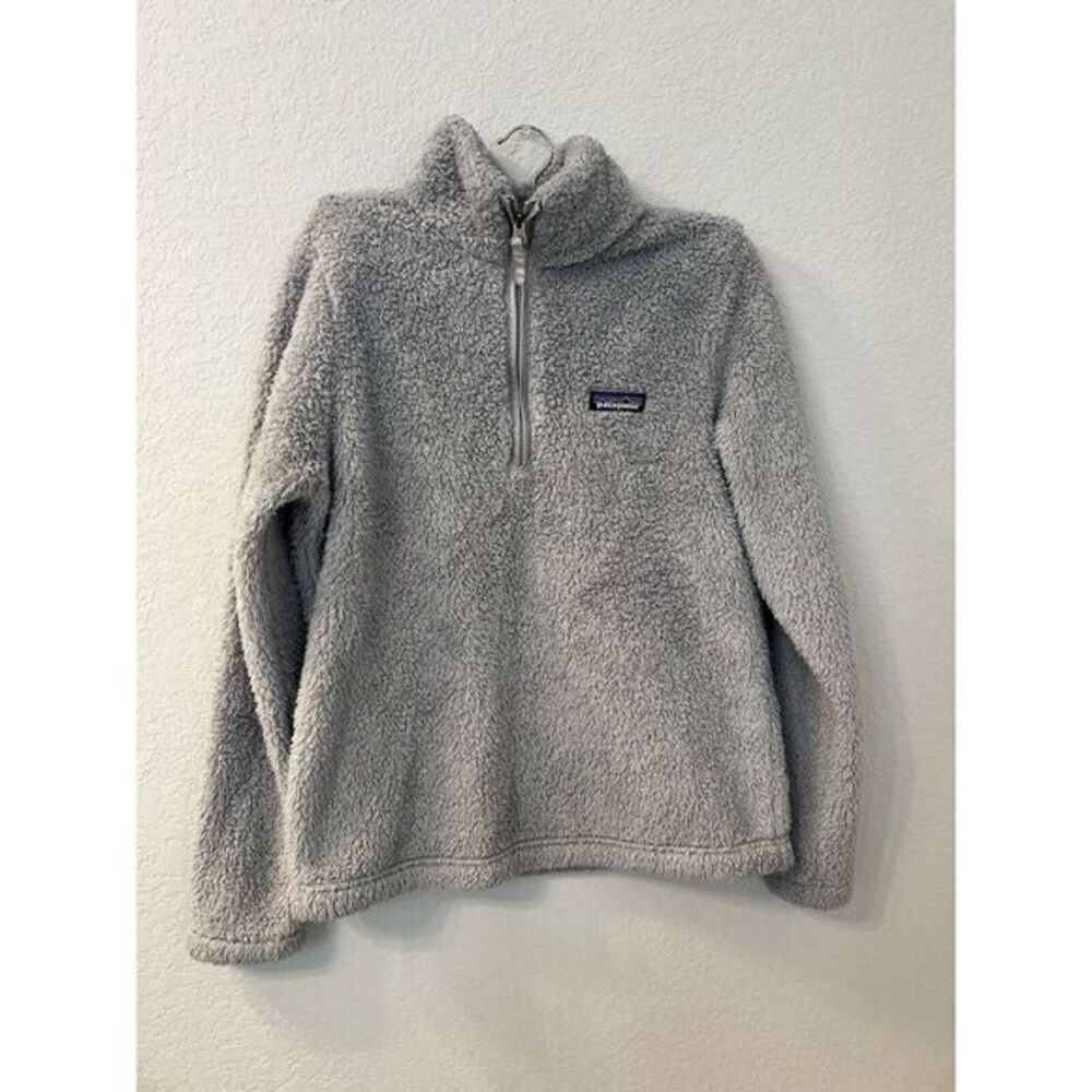Patagonia Women's Synchilla  Fleece Sweater Jacket Sz S‎ Pullover Gray